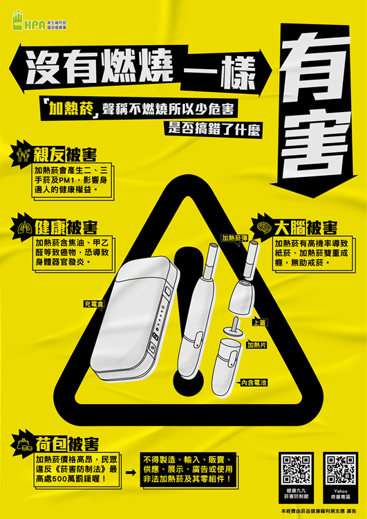 衛生福利部國民健康署 危害警示